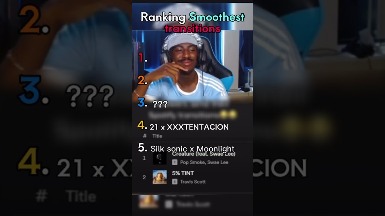 Ranking The Smoothest Transition Top5 Music