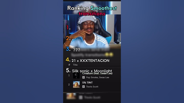 Ranking The Smoothest Transition #top5 #music