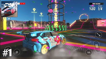 Rally Horizon - Career 1-5 Gameplay Walkthrough Part 1 (Android iOS) AMG