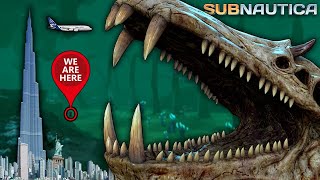 The REAL Size of Creatures in Subnautica will BLOW YOUR MIND!