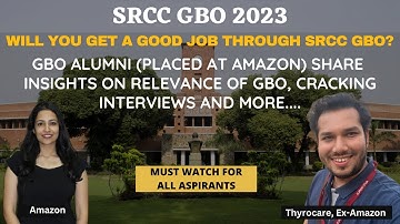 SRCC GBO 2023 | How to crack SRCC GBO 2023? | Srcc gbo mocks | SRCC GBO exam pattern | SRCC GBO |
