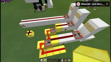 cách làm cửa mật khẩu trong Minecraft PC