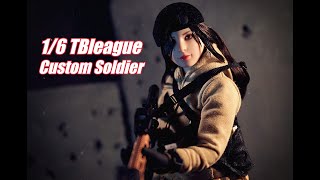 1/6 Scale Custom Phicen Tbleague Female Soldier