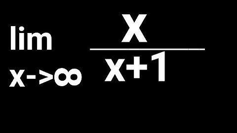How To Evaluate Infinite Limits Of Rational Functions 