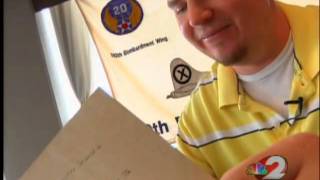 150 letters from WWII returned top veteran