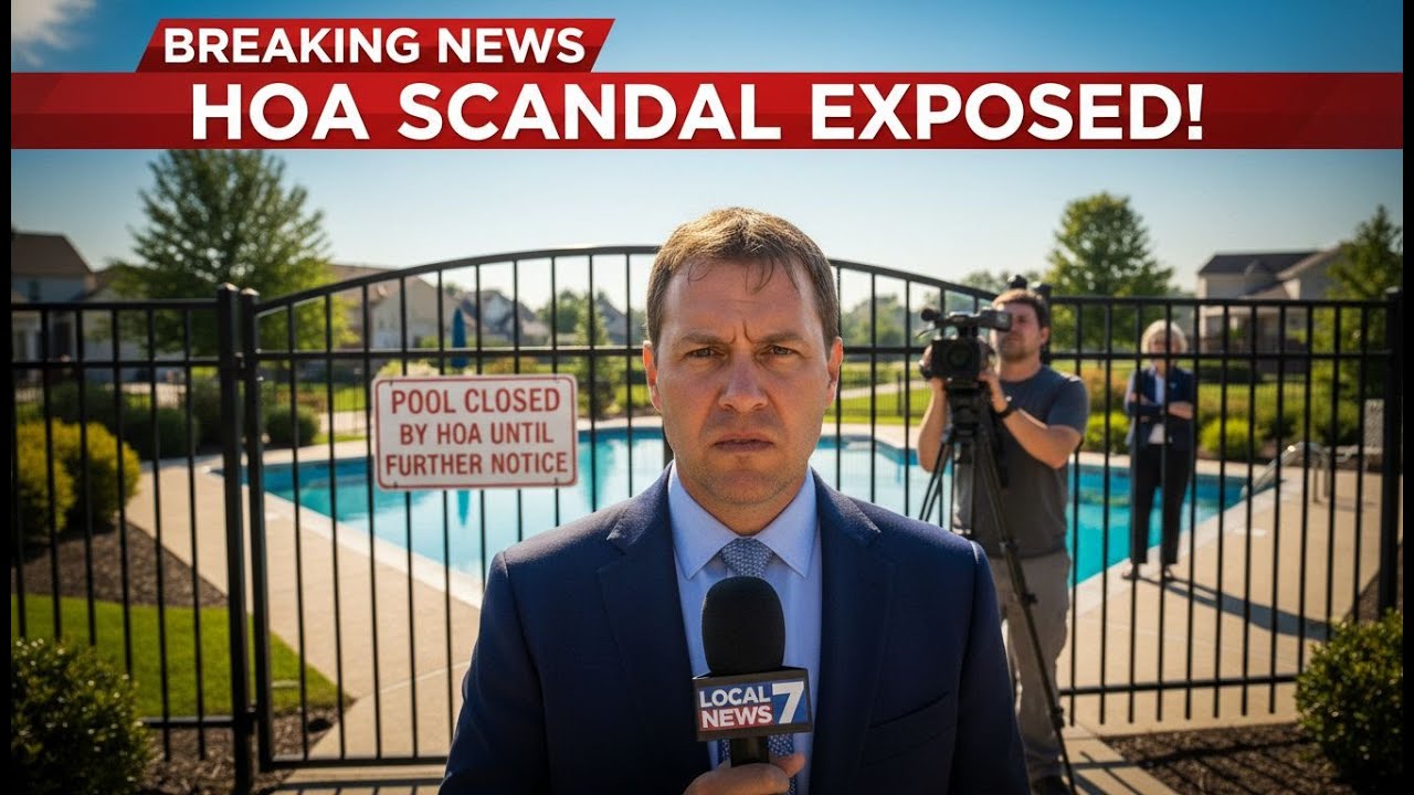 HOA Locked Me Out of My Own Pool. So I Called the News!