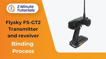 Flysky FS-GT2 Transmitter and Receiver Binding | Robu’s Two Minute Tutorials | Robu.in