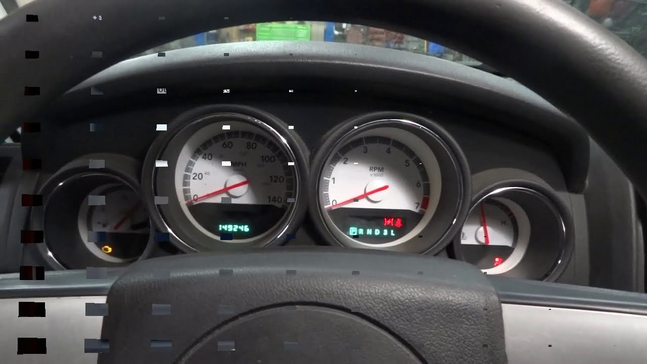 Dodge Charger, Electronic throttle body light flashing on the Dash