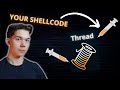 Reverse shell with Thread Hijacking | Malware development