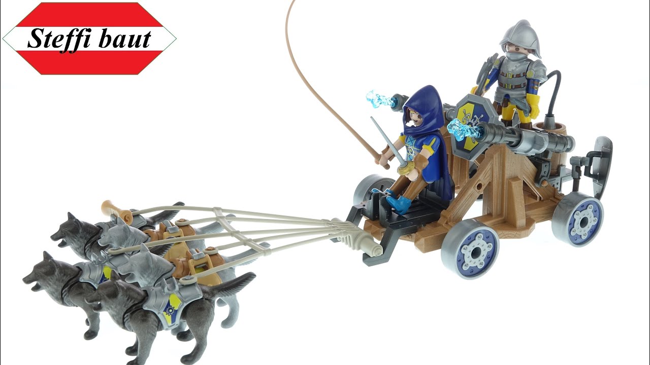 Playmobil Novelmore 70225 Wolf Team & Cannon Unboxing & Build - YouTube