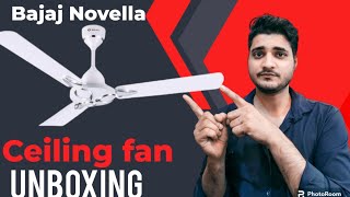 Unboxing Best bajaj novella ceiling fan best outdoor ceiling fan ceiling fan buying guide