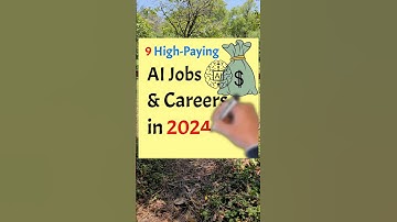 9 High-Paying AI Jobs & Careers in 2024 #freshers #job #careergrowth