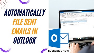 How to Automatically File Sent Emails in Outlook