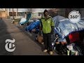 Sleeping on Denver’s Bitter Cold Streets | The Daily 360 | The New York Times