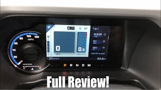 2021 Ford Bronco GOAT Modes + Digital Gauges Tour!