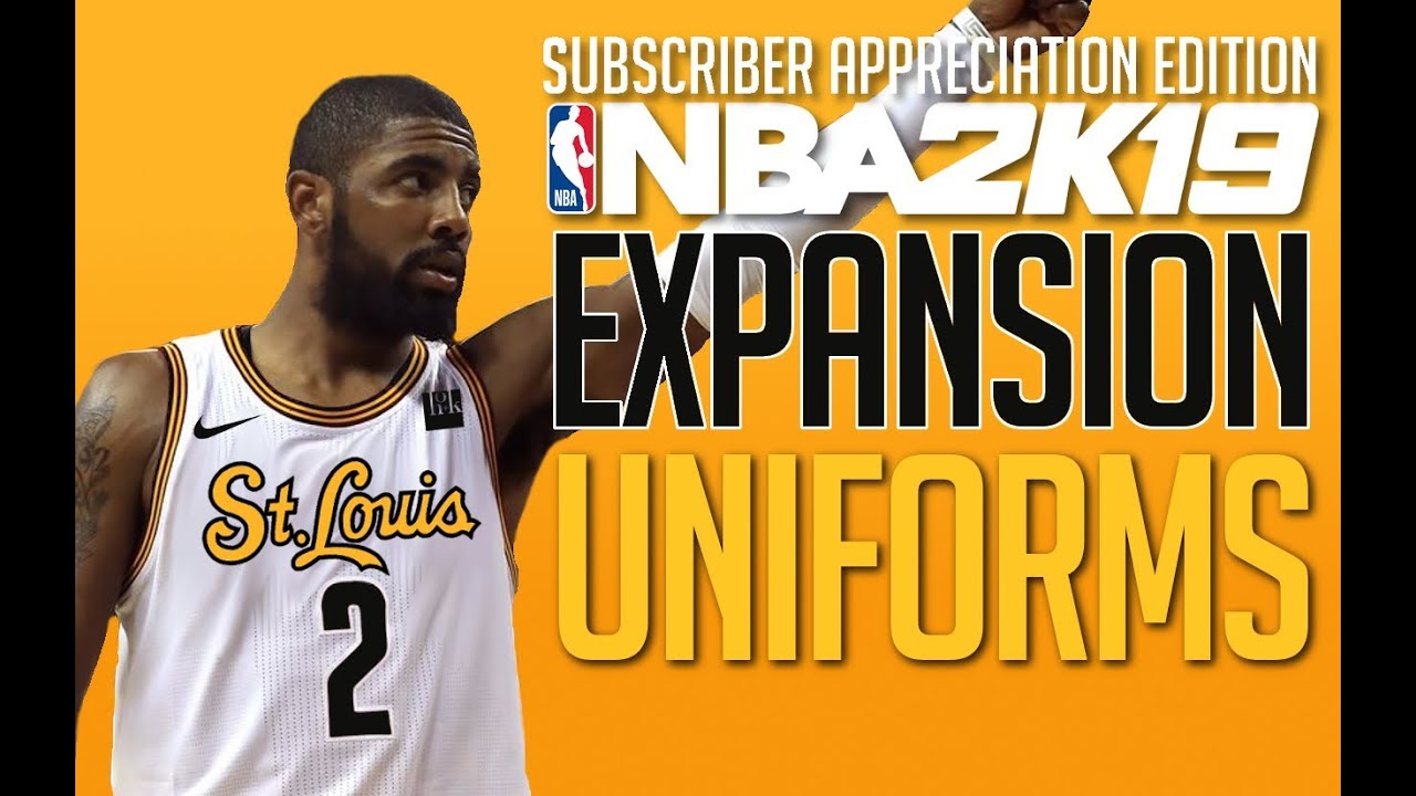NBA 2k19 Uniform Redesign - EXPANSION 