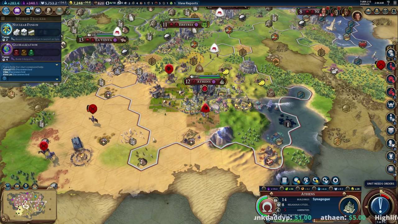 civilization 6 multiplayer teams