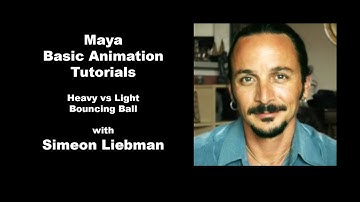 Maya 101 - Heavy vs Light Bouncing Ball, Playblast to MP4 in Media Encoder