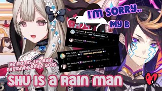 Reimu : Shu with his curse about rain