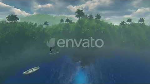 Islands And Fog 4 K | Motion Graphics - Envato elements