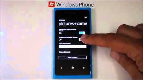‪How to upload photos with SkyDrive and Windows Phone‬