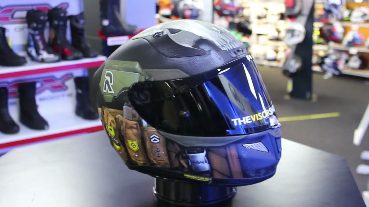HJC RPHA 11 Ghost Call of Duty Helmet - YouTube