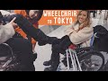Travelling to tokyo with a broken knee