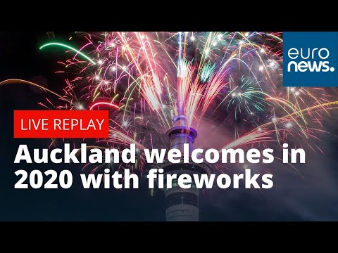 Happy New Year New Zealand! Auckland welcomes in 2020 with celebratory fireworks