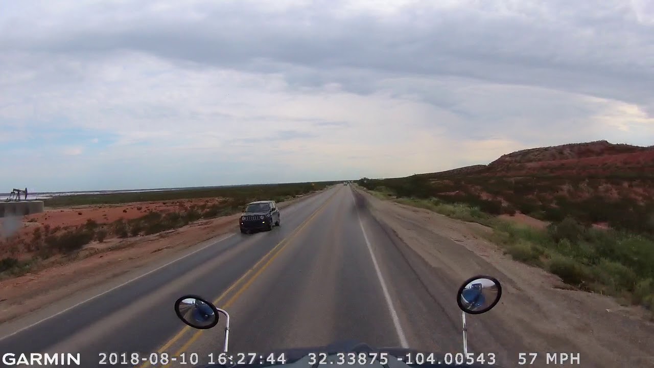 Wrong Side of the road, dumb oilfield idiot - YouTube