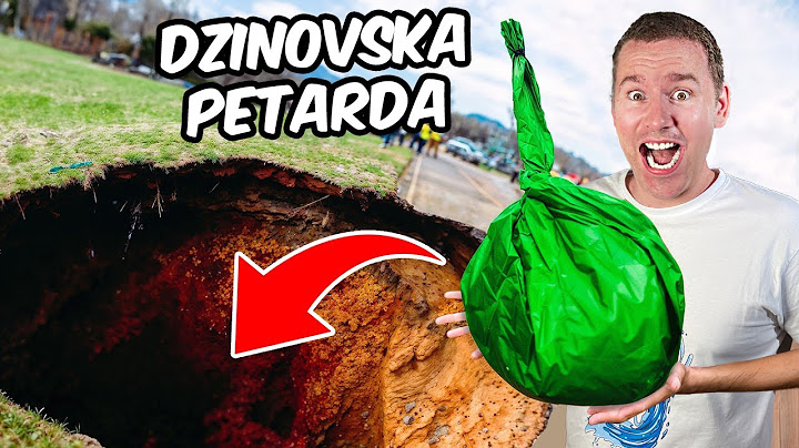 NAPRAVIO SAM NAJVEĆU PETARDU NA SVIJETU!