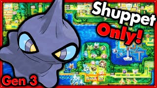Can I Beat Pokemon Fire Red with ONLY Shuppet? 🔴 Pokemon Challenges ► NO ITEMS IN BATTLE