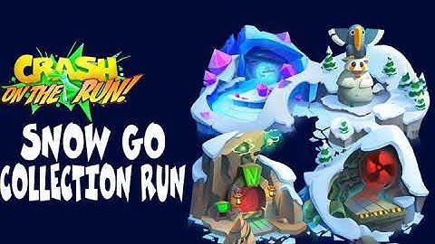 Crash On The Run OST Snow Go Collection Run
