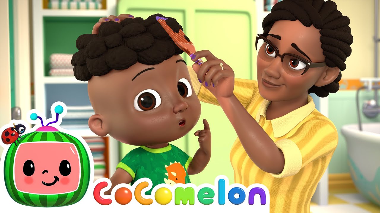 Hair Wash Day  CoComelon Nursery Rhymes  Kids Songs