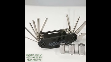 Dụng cụ sửa chữa đa năng xếp gọn 13 chi tiết