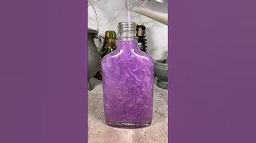 Making my Draught of Living Death potion bottle