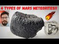 You can own mars  4 types of martian meteorites available to collectors