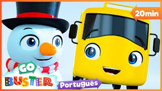 ⛄ Buster Constrói um Boneco de Neve ⛄ | Melhores Episódios | Go Buster Português | Desenhos Infantis