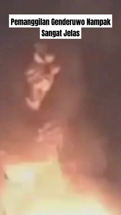 WAJAH GENDERUWO NAMPAK BEGITU JELAS#videohantu #videoviral #videopopuler