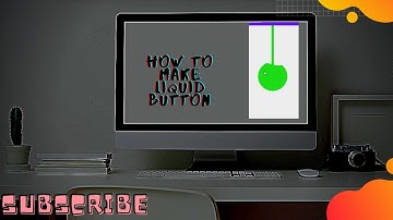 How To Make Liquid Button || Android Cs Master || Liquid Design button