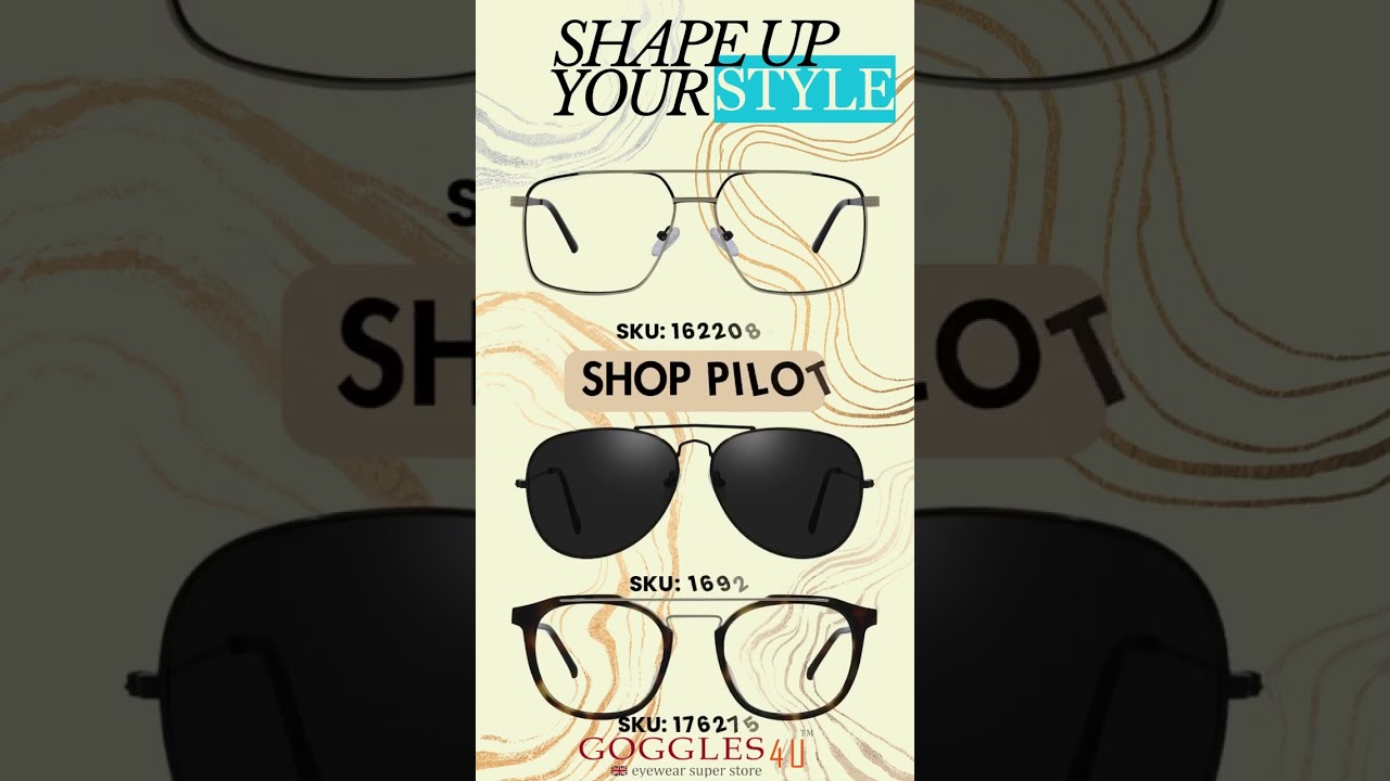 Find the Perfect Eyewear Style At Goggles4U!