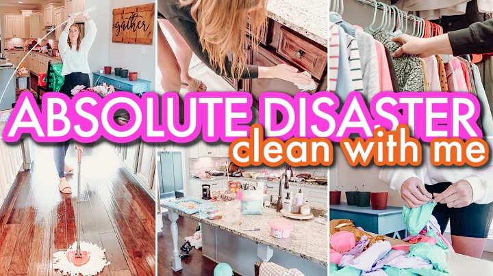 ABSOLUTE DISASTER CLEAN WITH ME! | 2021 SPRING DEE...