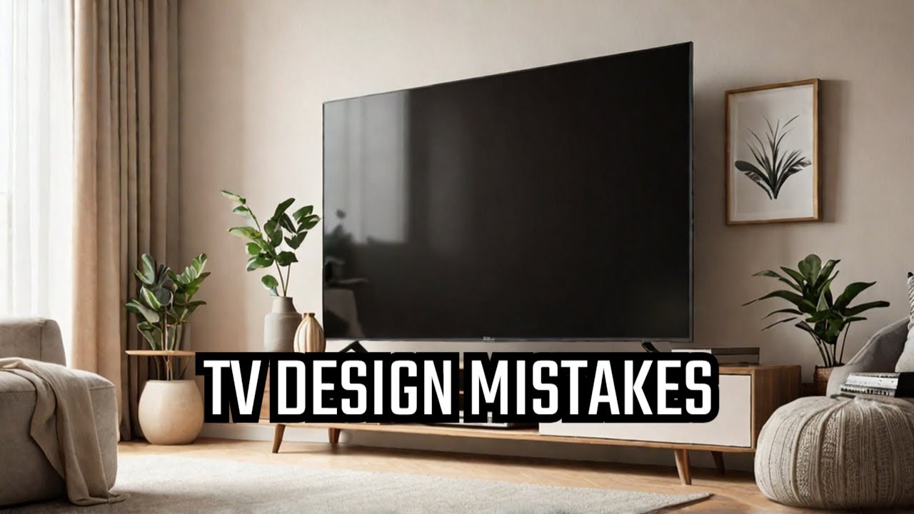 STOP Making These 3 Common Mistakes with Your TV Unit Design