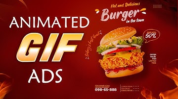 Animated GIF Banner After Effects I GIF Ads