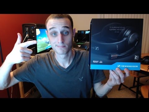 Sennheiser PC 363D Gaming Headset Unboxing, Review and Mic Test