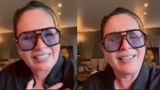 Yolanda Andrade sube un video llorando le duele mucho lo que está pasando