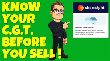 How to Calculate Unrealized Capital Gains Tax Before Selling Shares | Sharesight Tutorial