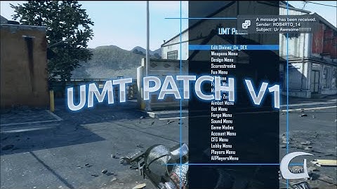 [PS3] UMT Patch V1 (BETA) Black Ops 2 GSC Mod Menu [1.19]