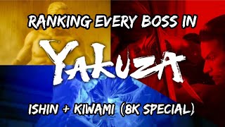 Ranking Every Boss in Yakuza Ishin + Kiwami (8K Special)