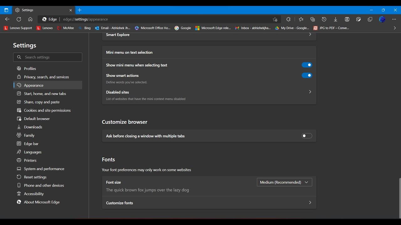 How To Get A Prompt Before Closing Multiple Tabs In Microsoft Edge