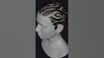 Braided Hair Groom in Houdini using the latest MetaHuman plugin for grooming workflows #houdini